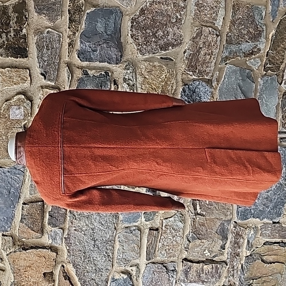 BABY ALPACA INCALPACA TPX brown wool blend coat in Brown size XS - Picture 8 of 13